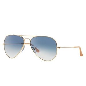 Authentic Ray Ban Aviator Gradient Sunglasses